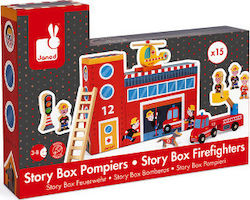Janod Story Box Firefighters για 3+ Ετών Janod Story Box Firefighters για 3+ Ετών