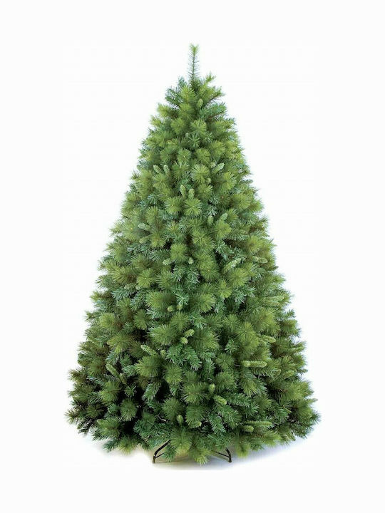 Χριστουγεννιάτικο Δέντρο Mixed Carolina Πράσινο 210εκ με Μεταλλική Βάση