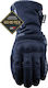 Five WFX City Long Gore-Tex Winter Men's Motorcycle Gloves Waterproof Black