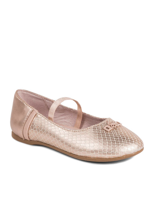 Mayoral Kids Ballerinas with Elastic Strap Pink