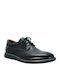 Damiani Men's Anatomic Leather Casual Shoes Black