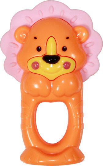 Lorelli Rattle Little Lion for 3++ Months Pink