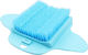 GlobalExpress Exfoliation & Foot Massage Brush Brush Exfoliation Light Blue 1pcs