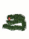 XMASfest Weihnachtliche Girlande Plastik Grün 200x9cm 1Stück