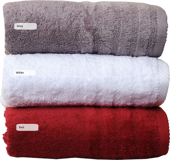 Anna Riska Prosop de corp Spa 70x140cm. 7 Roșu Greutate 550gr/m²
