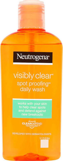 Neutrogena Visibly Clear Spot Proofing Gel Cleansing Face for Acne-Prone Skin 200ml