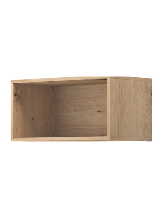 Shelf Wall Natural Oak 60x35x30cm