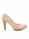 Leather NUDE High Heels