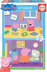 Puzzle pentru Copii Peppa Pig pentru 3++ Ani 20buc Educa