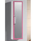 Gloria Colonela Dulap de Baie 27x15x100cm Gri/Roz