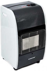 Kingfer 040 Gas Heater 4200W Gray 41x36x72cm