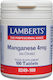 Lamberts Magnanese (as Citrate) 8249 4mg 100 tabs