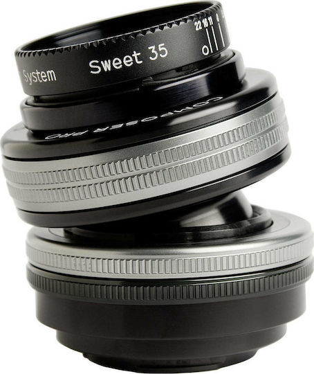 Lensbaby Cadru complet Obiectiv Foto Composer Pro II with Sweet 35 Optic Standard / Tilt-Shift pentru Montura Nikon Z Black