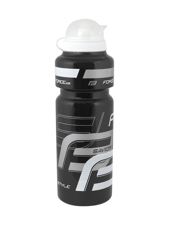 Force Savior Ultra Cycling Plastic Water Bottle 750ml Black