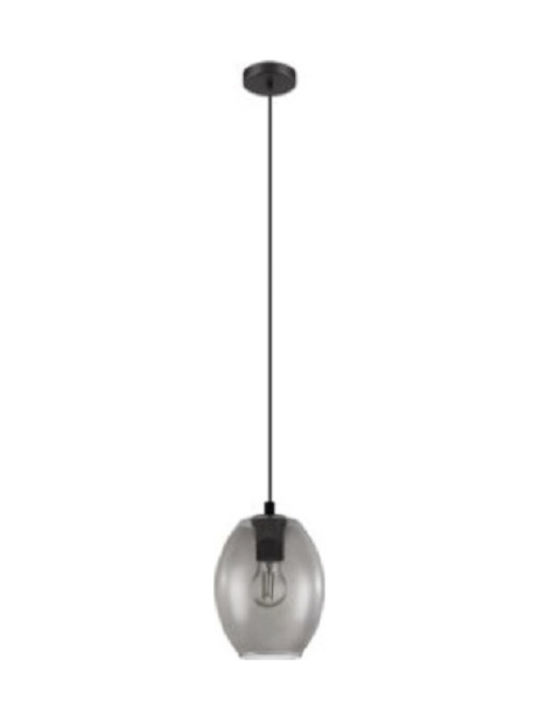 Eglo Cadaques Pendant Light Single-Light for Socket E27 Black