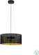 Eglo Varillas Pendant Light Single-Light for Socket E27 Black