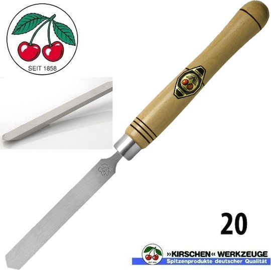 Kirschen Diamond Pointed Chisel 20mm with Wooden Handle