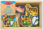 Melissa & Doug Magnetic Construction Toy Magnetic Animals Kid 2++ years