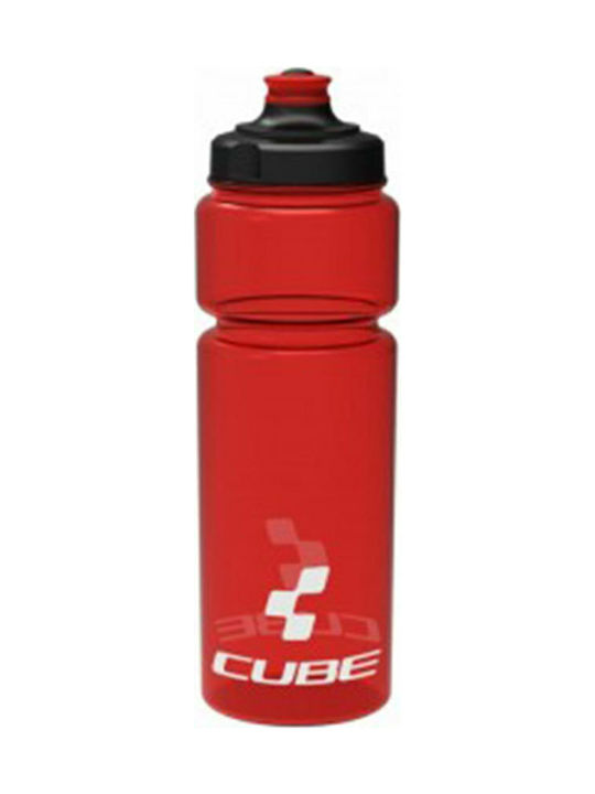 CUBE Water Bottle Πλαστικό Παγούρι Ποδηλάτου 750ml Κόκκινο