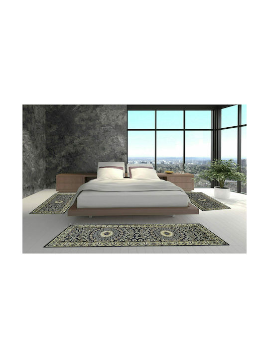 Sprintzio Σετ Χαλιά Κρεβατοκάμαρας Beige-Blue 2016 3τμχ