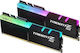 G.Skill Trident Z RGB 32GB DDR4 RAM με 2 Modules (2x16GB) και Ταχύτητα 3600 για Desktop