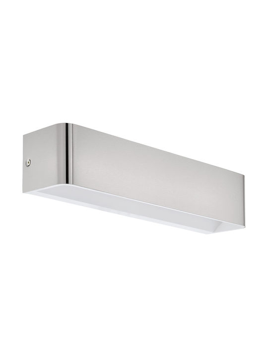 Eglo Sania Lamp Wall LED Silver 36.5x8x8cm