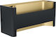 Eglo Feloniche Modern Lamp Wall with Integrated LED and Warm White Light Black 22x10cm