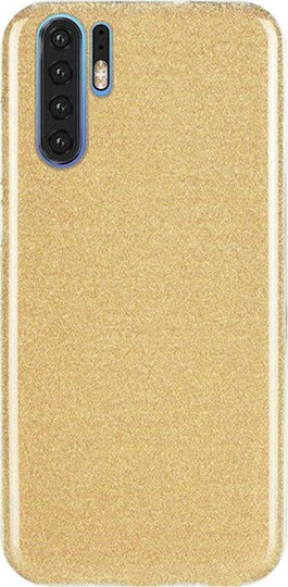 Back Cover Σιλικόνης Χρυσό (Huawei P30 Pro)