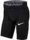 Nike Ανδρικό Αθλητικό Κολάν Compression Κοντό Μαύρο