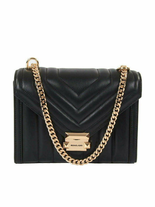Michael Kors Whitney Women s Leather Crossbody Bag Black
