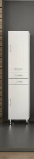 Drop Classic III Badezimmersäule Boden H40xB32xH184cm Weiß
