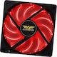 Armaggeddon Scarlet Blade 120mm 4-Pin Molex Red Lighting Case Fan