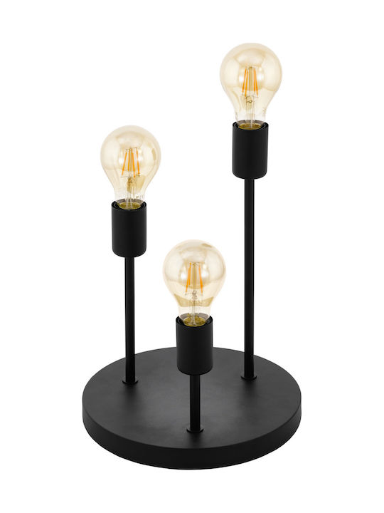 Eglo Wilmcote Decorative Lamp with Socket for Bulb E27 Black