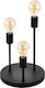 Eglo Wilmcote Decorative Lamp with Socket for Bulb E27 Black