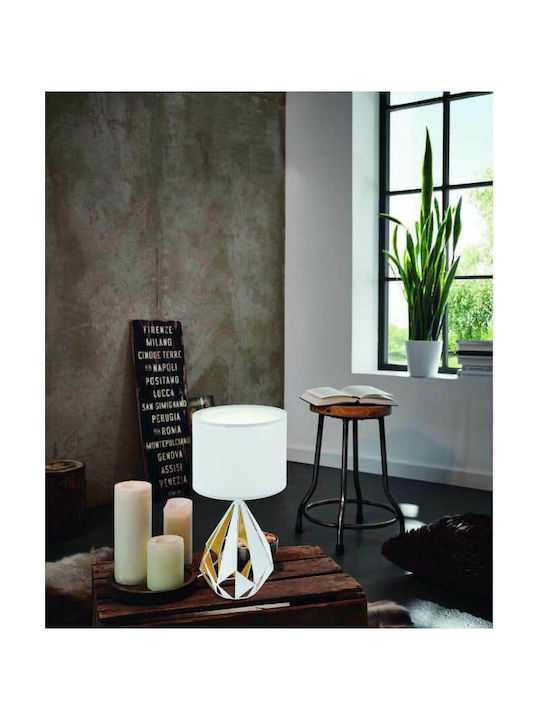 Eglo Carlton Metal Table Lamp for Socket E27 wi...