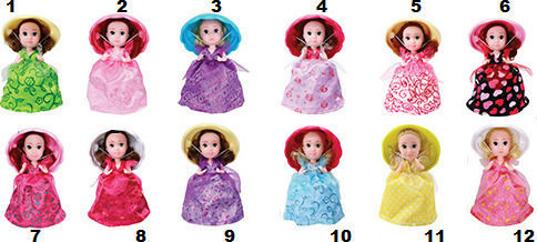 Just Toys Cup Cake Изненада За Принцеса Герои 3 Cupcake Изненада За 3+ Години (Различни Видове) 1 Бр