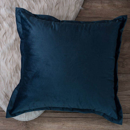 Teoran Калъф За Възглавница Velvet 04 Петролнo 45x45см