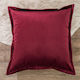 Teoran Decorative Pillow Case Velvet 10 Bordo 45x45cm.