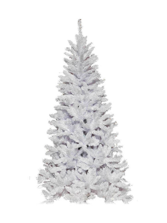 Avon Christmas White Tree with Metallic Base and Built in Branches H210pcs