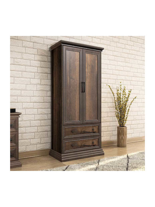 Doppeltür Kleiderschrank Mozart 83x52x202.5cm