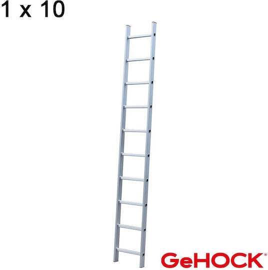 GeHock Scară Aluminiu cu 10 Trepte 272buc