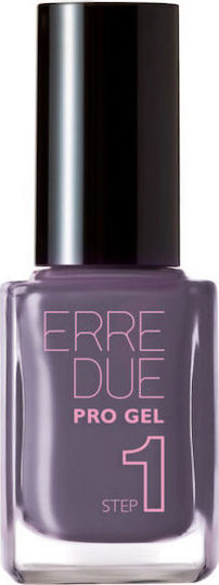 Erre Due Pro Gel Glossy Βερνίκι Νυχιών Μακράς Διαρκείας 553 Futuristic Purple 12ml