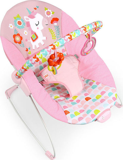 Bright Starts Ηλεκτρικό Relax Μωρού Fancy Fantasy με Δόνηση Φούξια για Παιδί έως 9kg