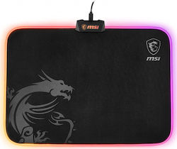 MSI Medium Gaming Mouse Pad with RGB Lighting USB Black 386mm Agility GD60