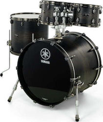 Yamaha Live Custom Hybrid Rock Drum Set Grey