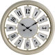 Zen Collection Wall Clock Plastic Ø50cm