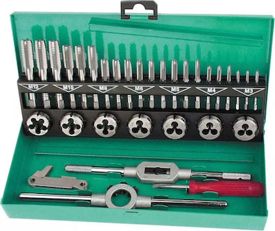 Mannesmann Set of Taper and Die with Tap Wrench 32pcs 53250