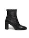 Paola Ferri Women's Ankle Boots with Medium Heel Black