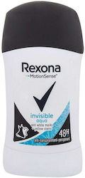 Rexona Motion Sense Invisible Aqua 48h Anti-Transpirant Anti-Perspirant Deodorant 48h Stick 40ml