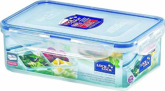 Lock&Lock Cutie De Prânz Din Plastic Albastră Cu Compartimente 1lt